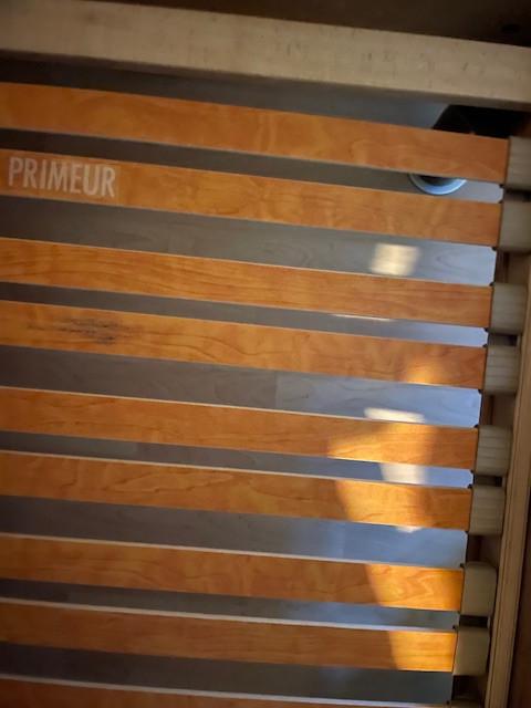 Compleet bed 160 x 200 cm inclusief lattenbodem en matras