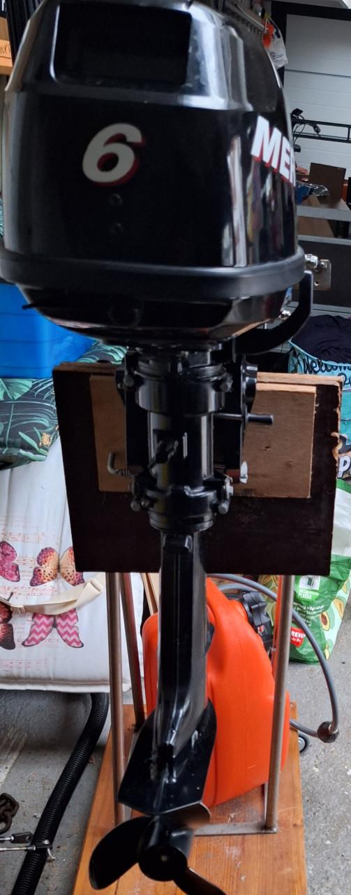 Te koop mecury 6 pk bb motor kortstaart