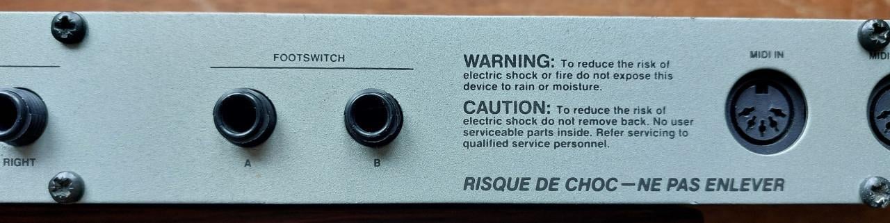 Digitech Digital Signal Processor 128 DSP+ Multi-Simultaneous Effects Proce