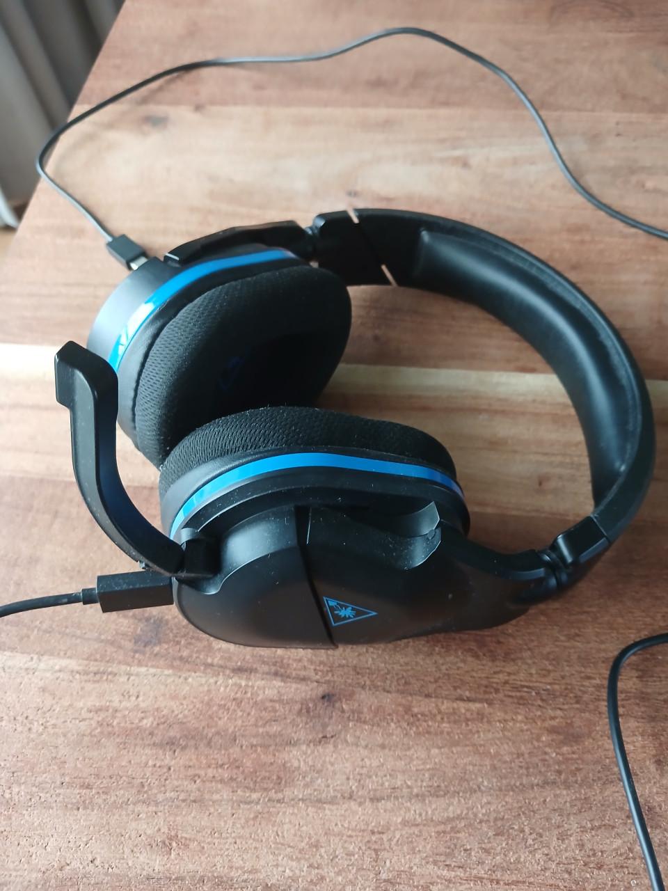 Headset turtle blauw