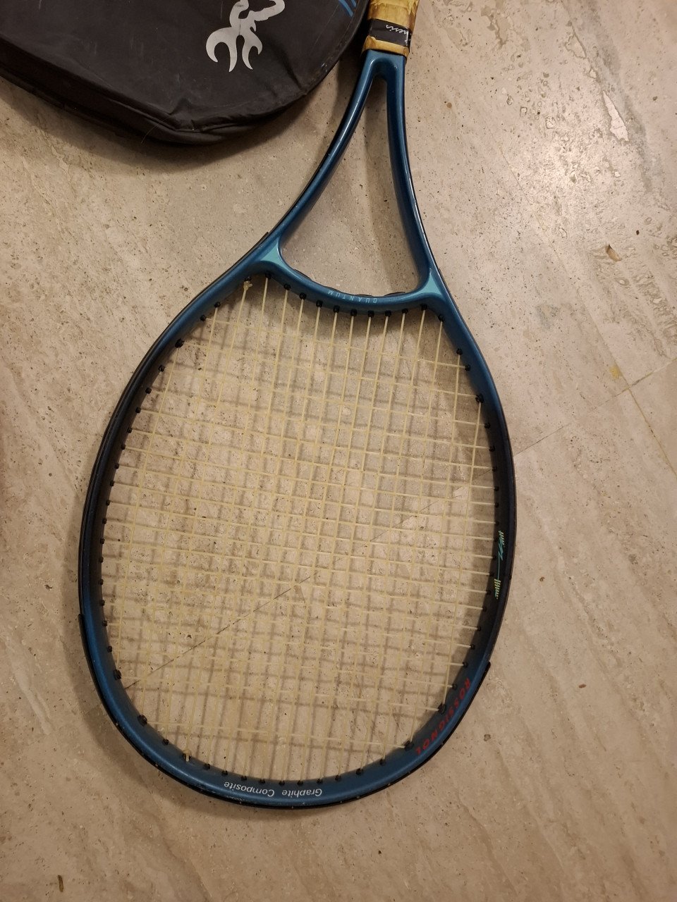 Tennisracket 2x Head en Quantum met tassen