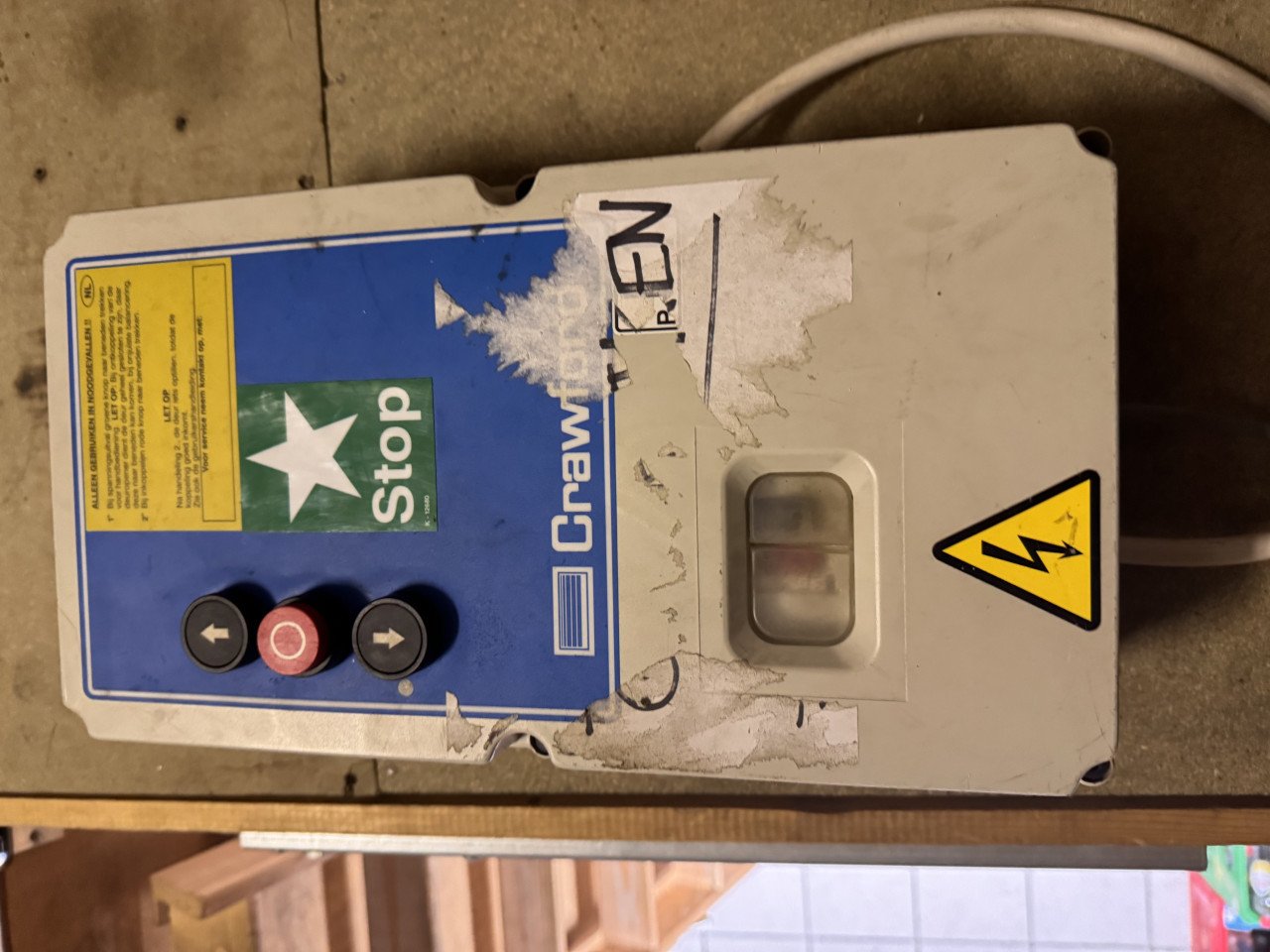 Industrie garage deur aandrijving