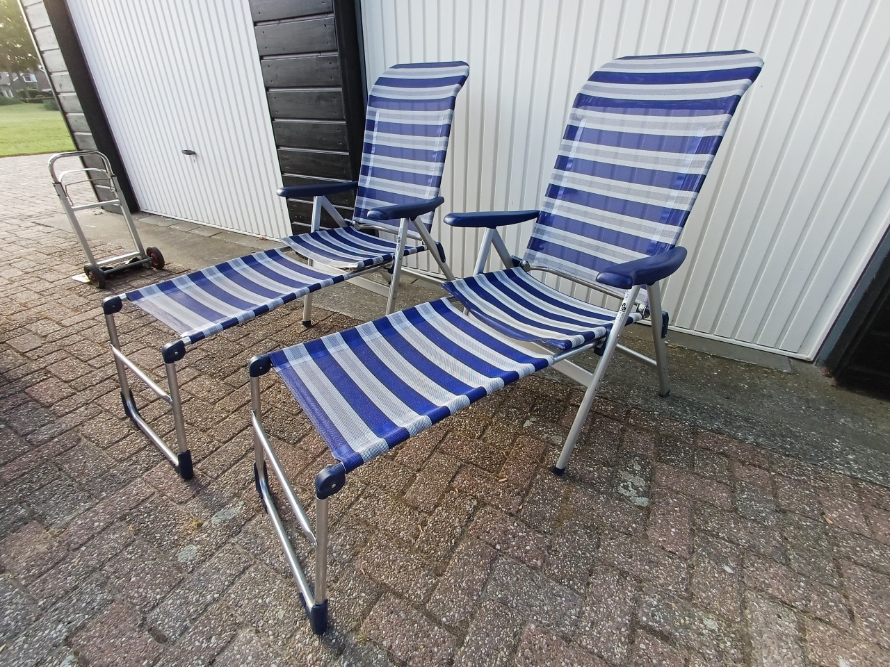 Luxe tuinstoel/campingstoel