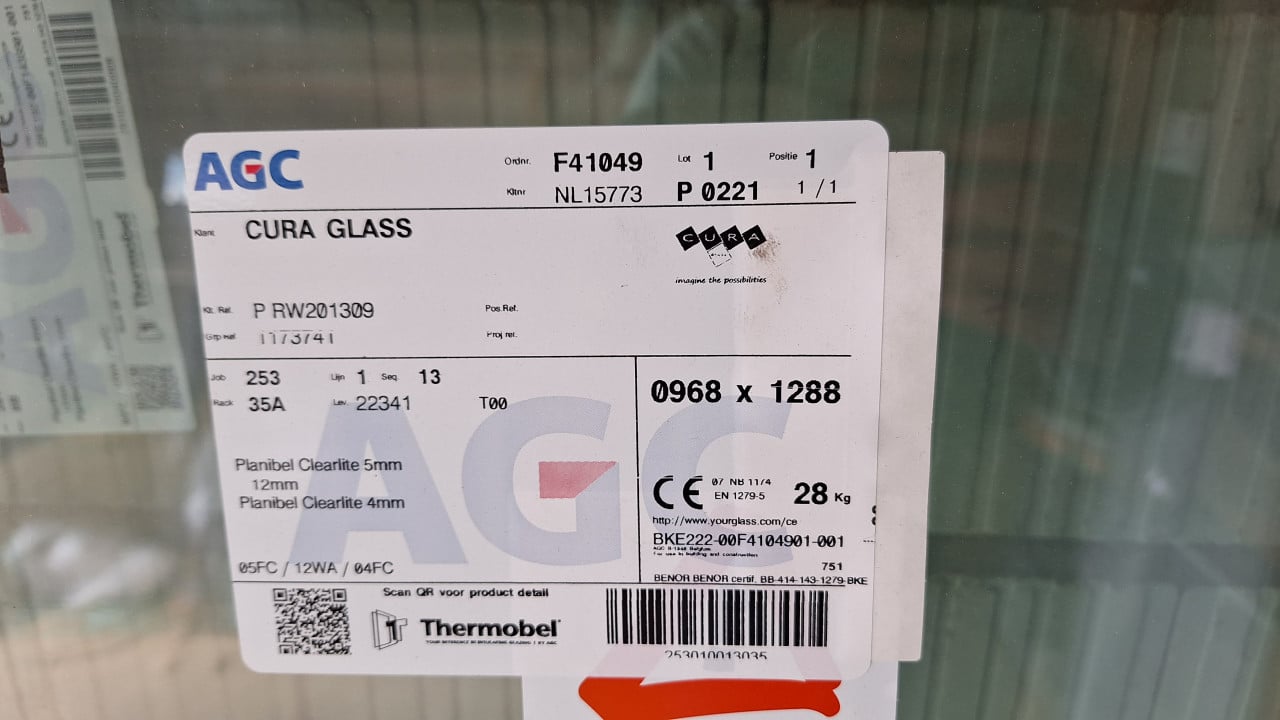 Gratis isolatieglas / dubbelglas