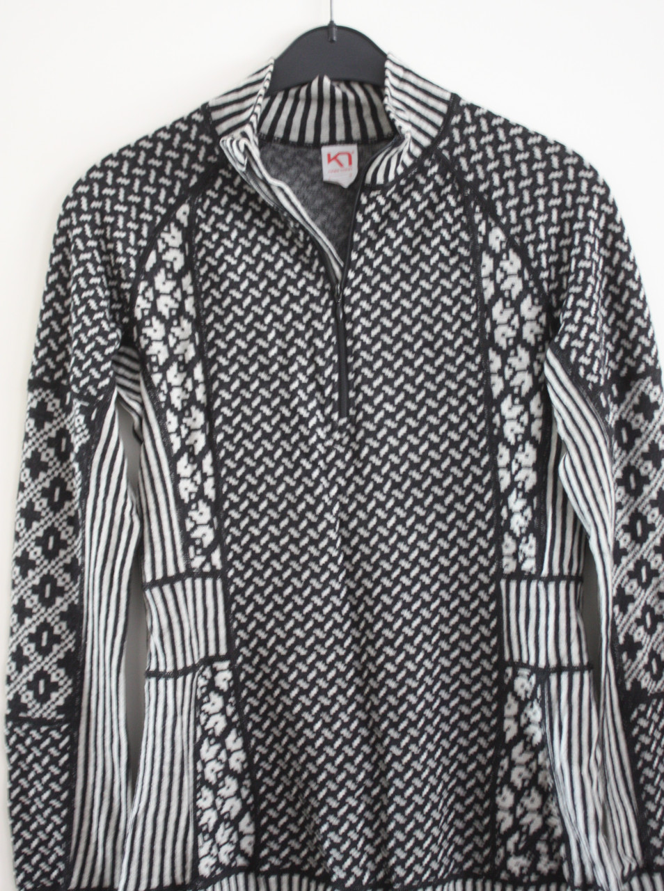 Shirt truitje met rits maat L