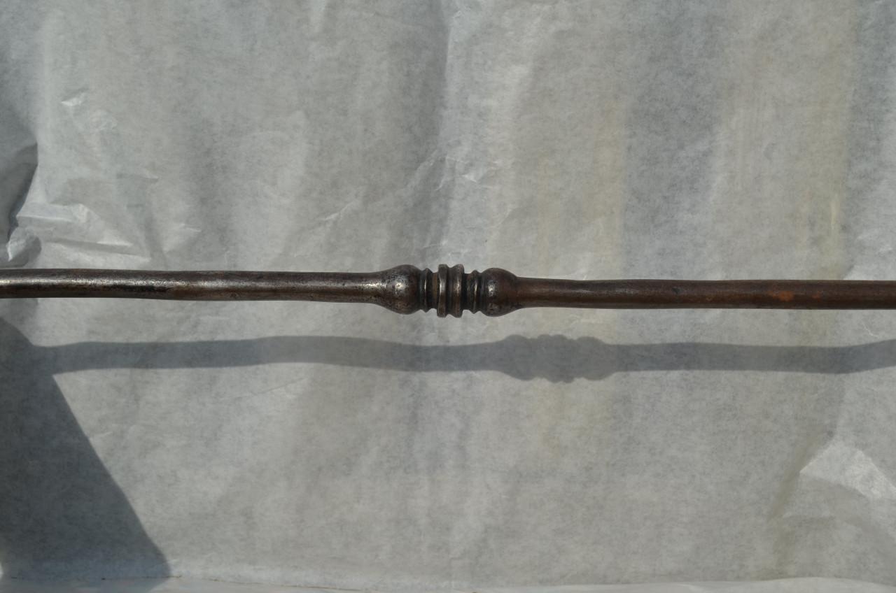 2 Smeedijzeren scheppen 19e eeuw Vuurschep Schuimspaan