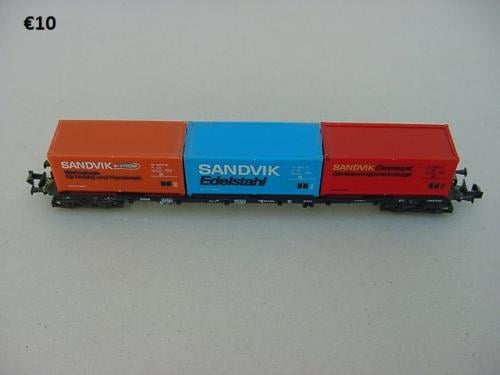 N-Spoor Sandvik Container Wagon
