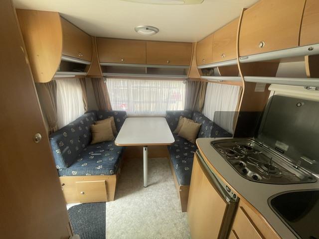 Kip Navigator 44DB met voortent, vloerverwarming en boiler
