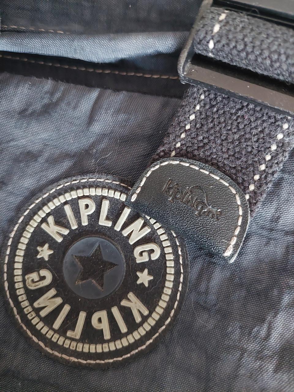 Jeansblauwe Kipling rugtas