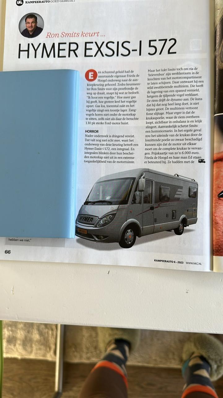 Hymer Camper weinig km Topstaat!