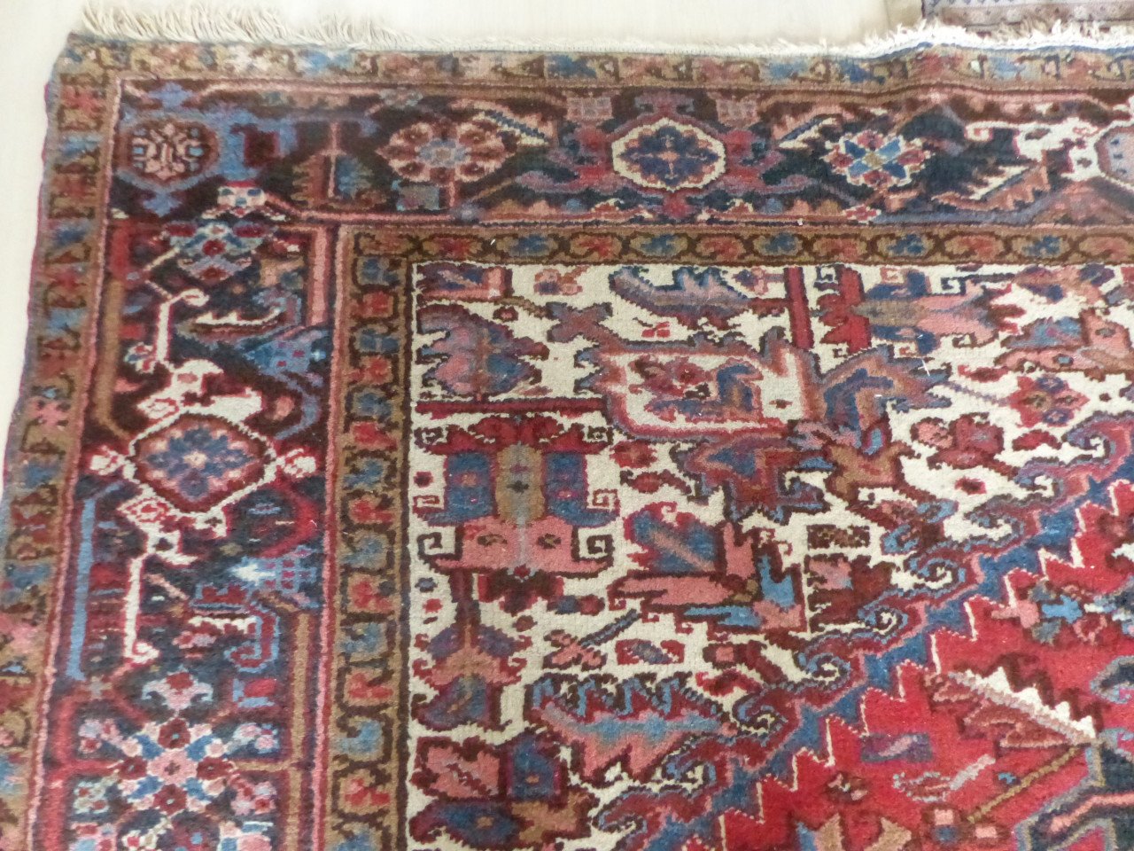 Tapijt uit Iran wol handwerk 261x356 zeer groot zwaar