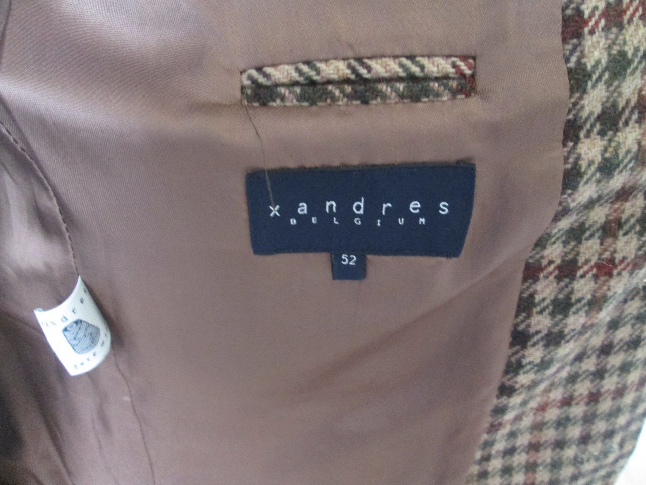 Wollen herenblazer