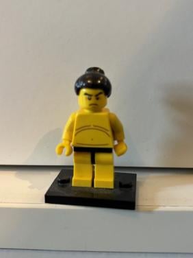Lego minifig sumo worstelaar