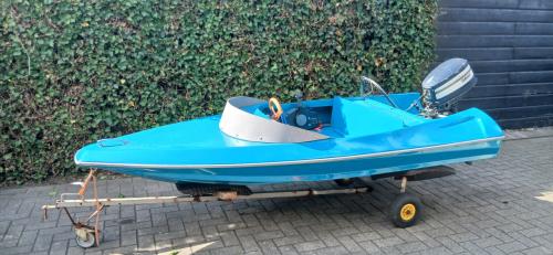 Spitfire speedboot met 4 pk yamaha