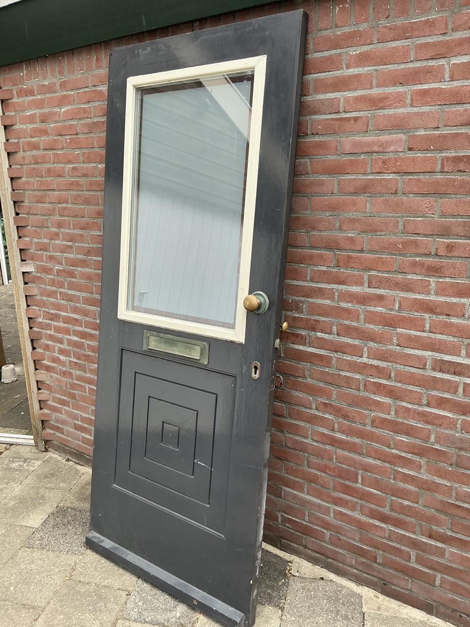 Voordeur met dubbelglas