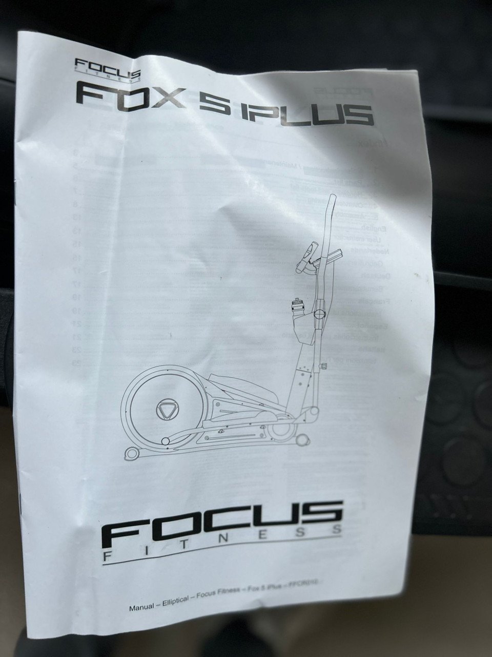 Crosstrainer focus fox 5 I plus