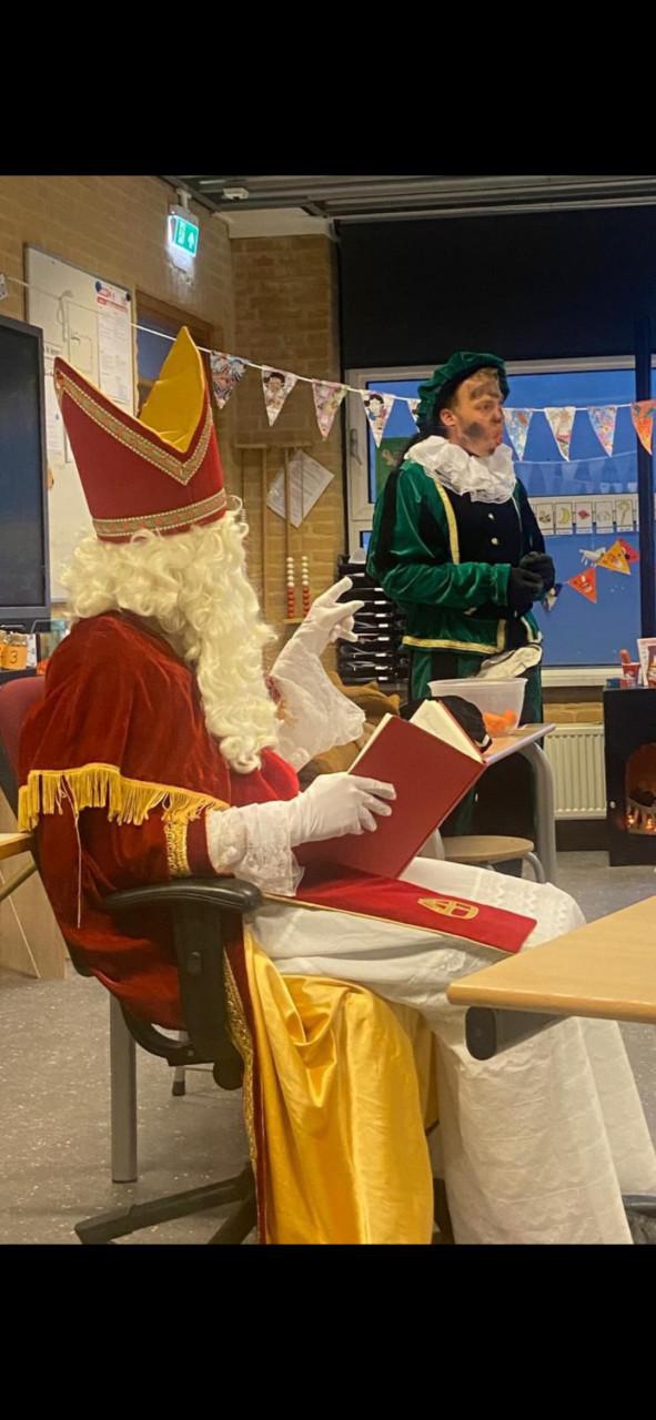 Sinterklaas bezoek