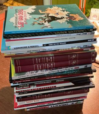 Partij stripboeken hardcovers en softcovers