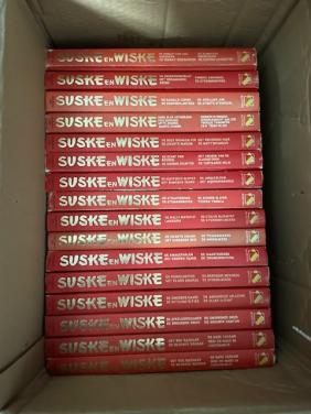 26 st. Stripboeken van Suske en Wiske met harde kaft