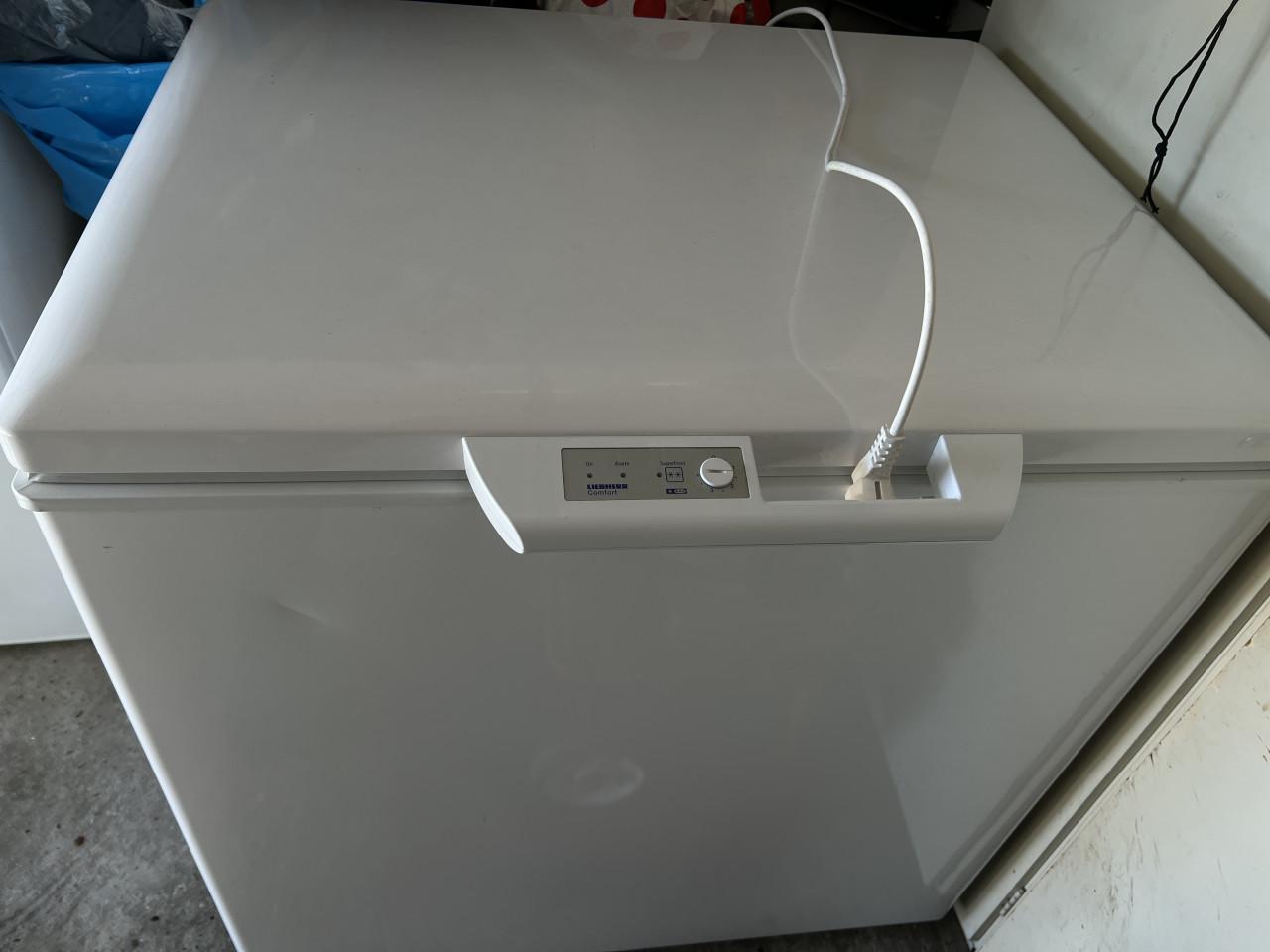 A++ klasse Liebherr vrieskist/vriezer 252 liter 90x88x76 cm. HBD.