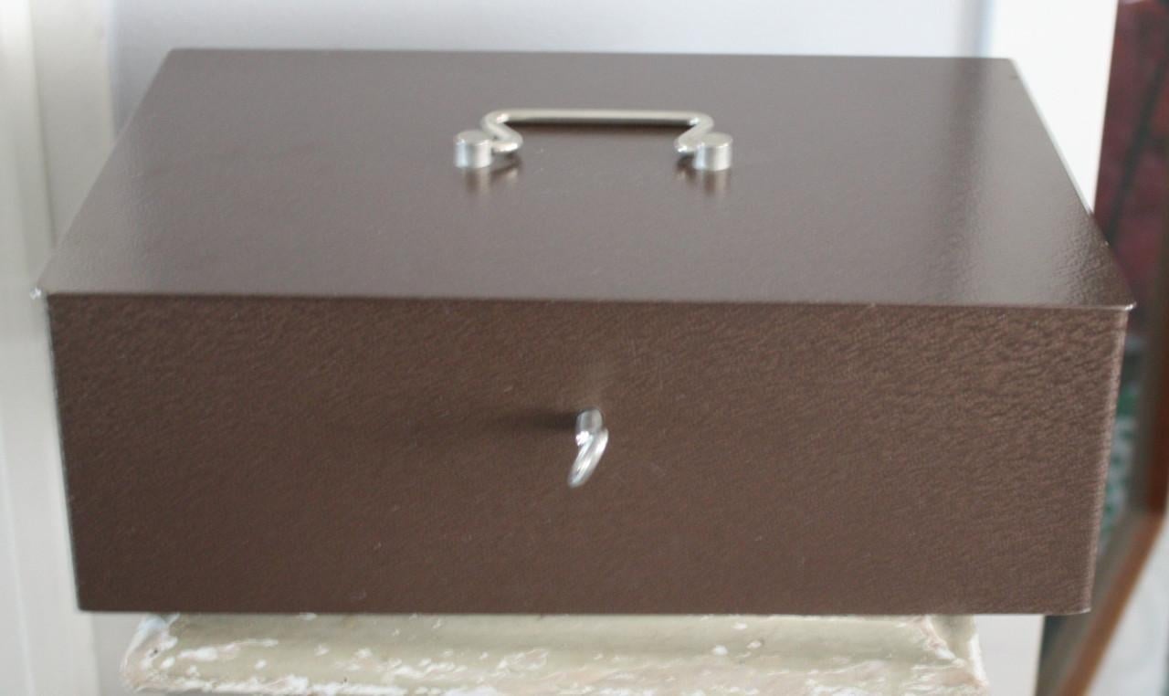 Geldkistje groot bruin