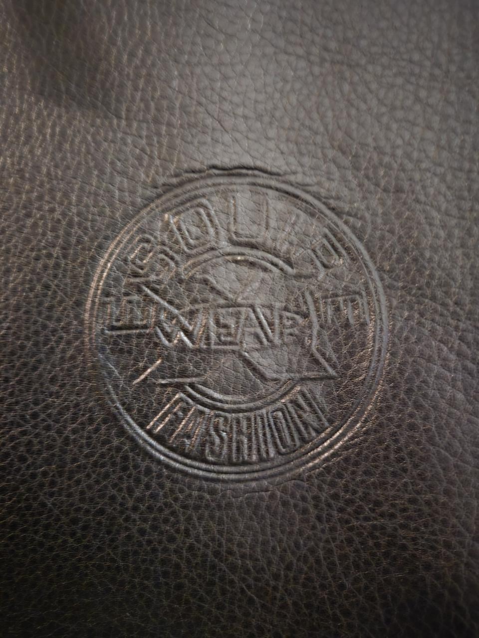 Leren gilet of motorvest van het merk Patented Basics Esquire Maat S