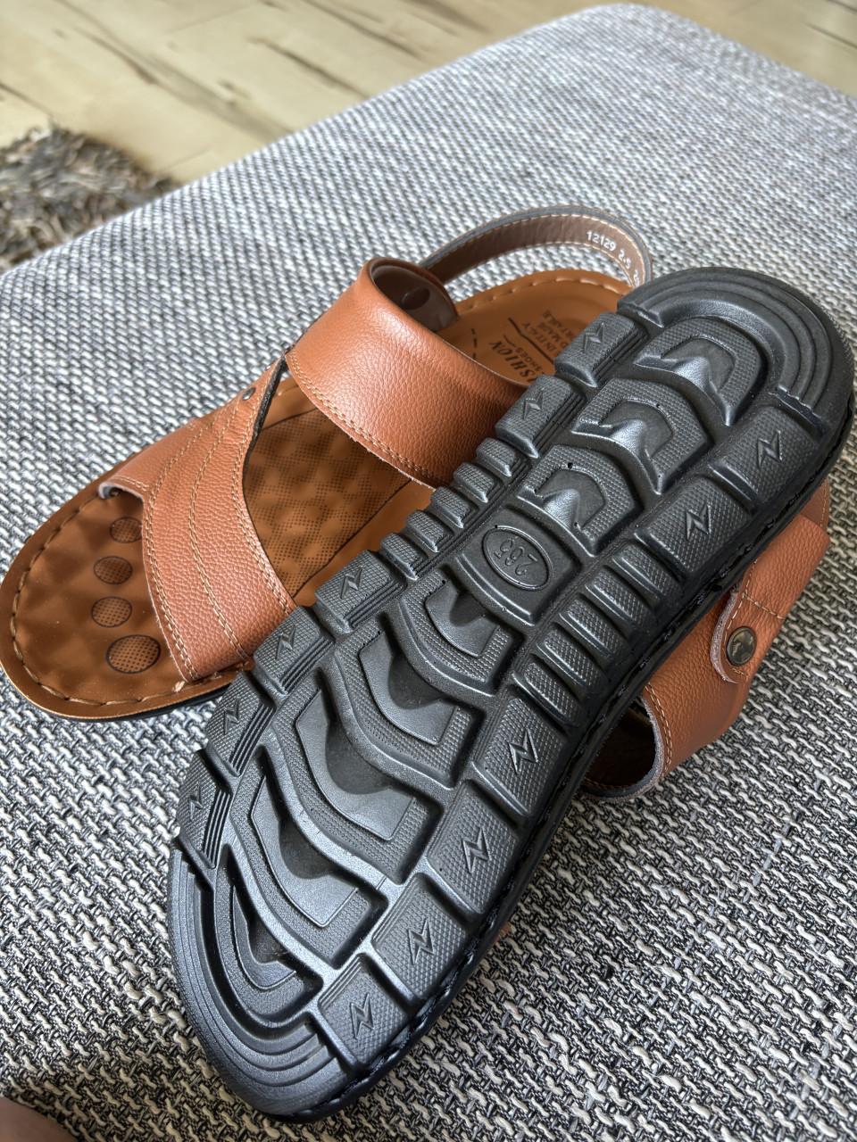 Leren sandalen heren, nieuw maat 43