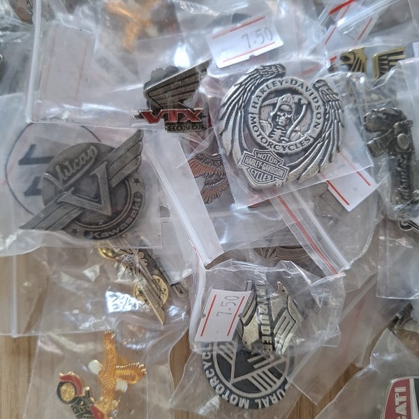 100 Metalen Motorpins  NIEUW
