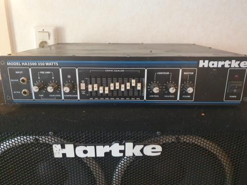 Basversterker Harke bas rig