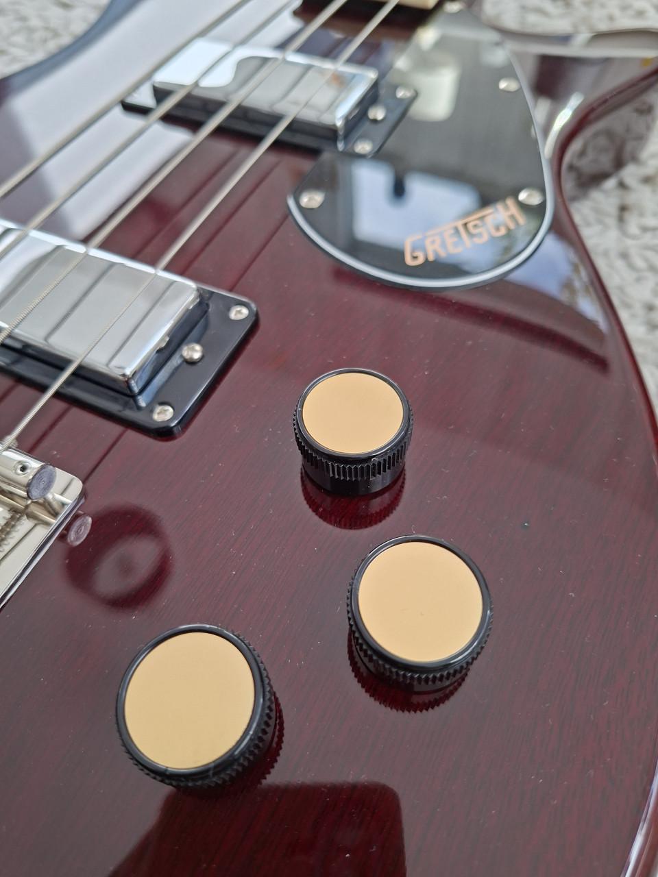Gretsch Streamliner Jet Club Bass Walnut Stain met koffer z.g.a.n.