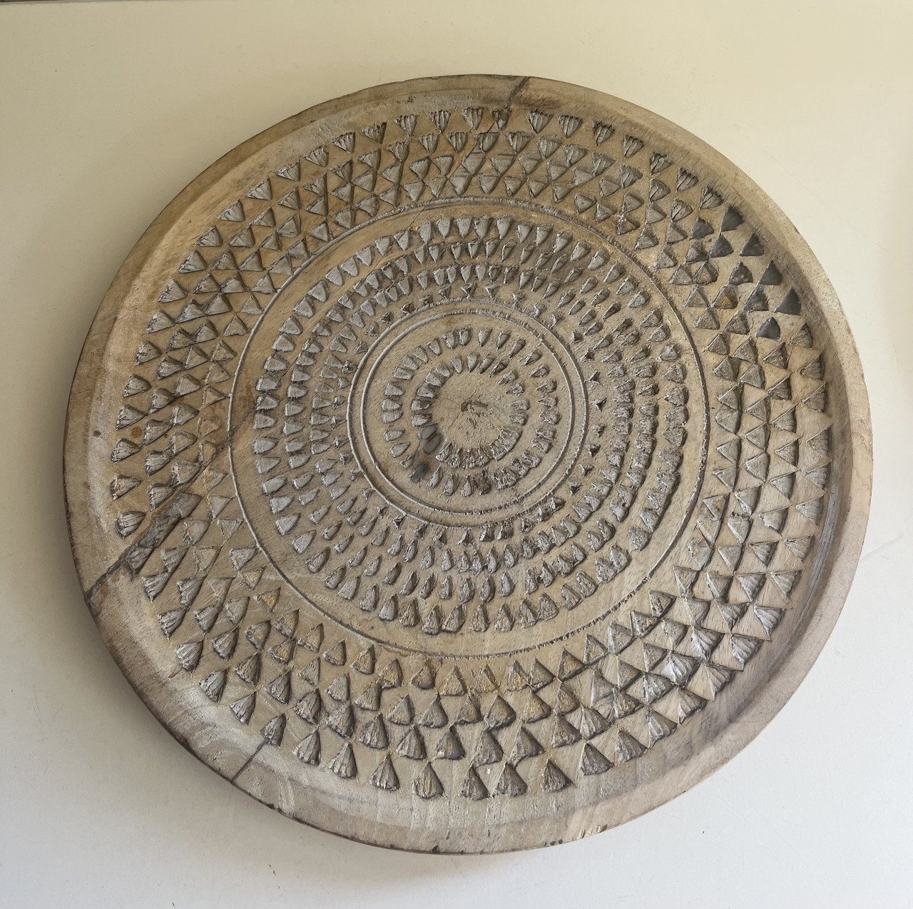 Fraaie houten decoratie borden / onderzetters 3 stuks