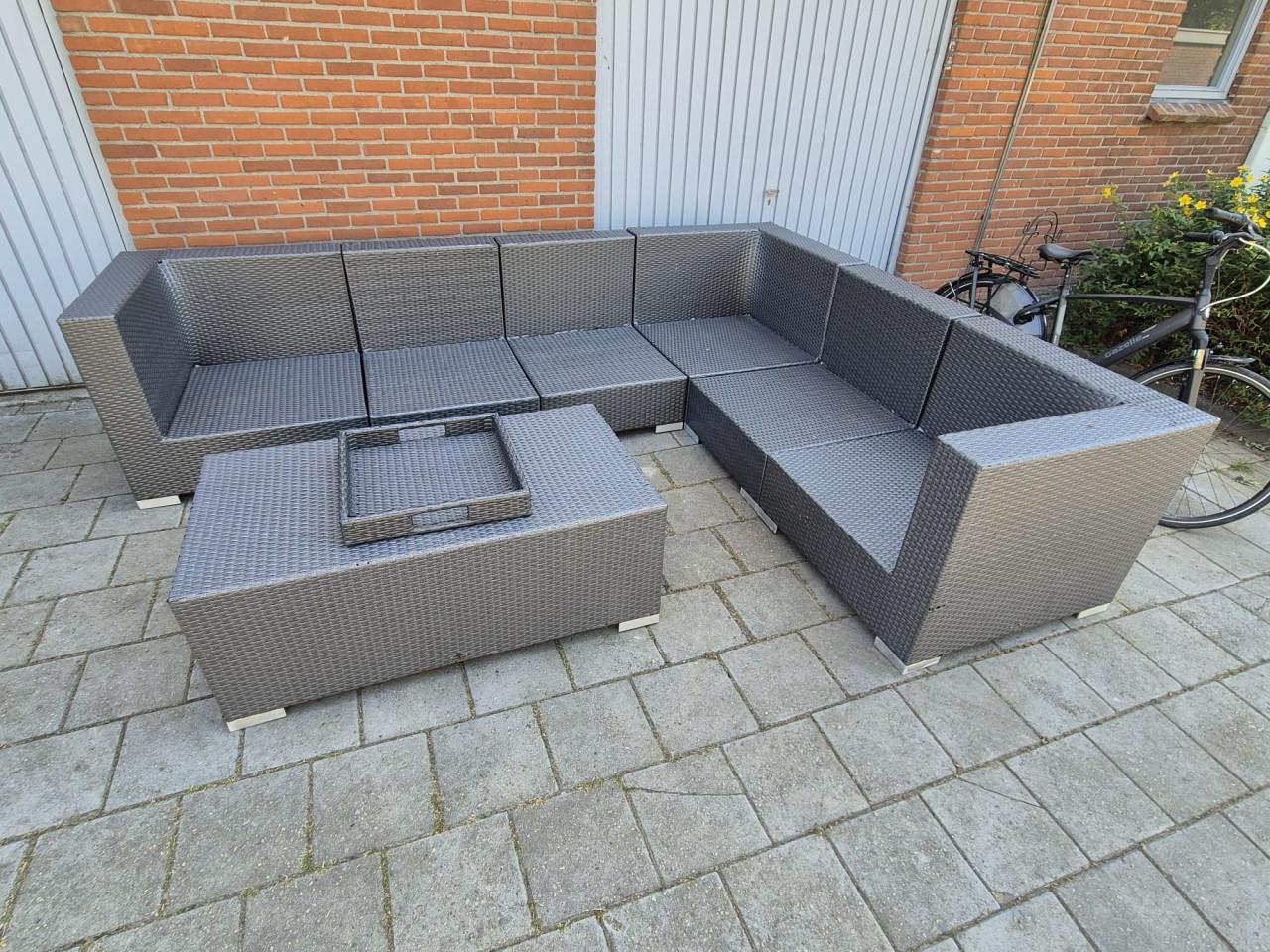 Royale Loungeset 326 x 255 cm (Bezorging mogelijk)