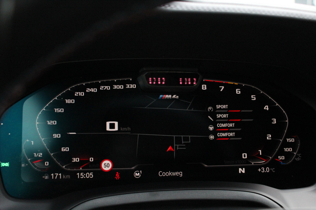 BMW M4 4-serie coupé competition | m race track pack | hud | laser | carbon