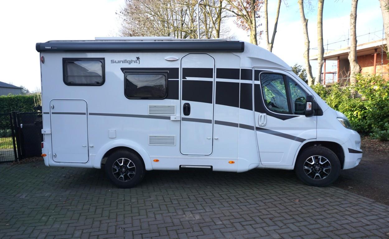 Sunlight V60 Adventure Edition 2021 met 65.000km in goede staat!