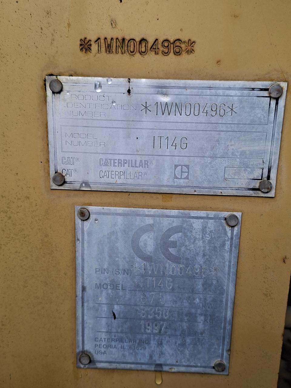 Caterpillar IT14G Shovel