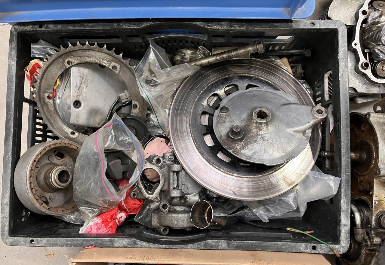 Yamaha SR/XT 500 onderdelen