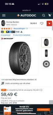 2 all season autobanden 160/65 R14