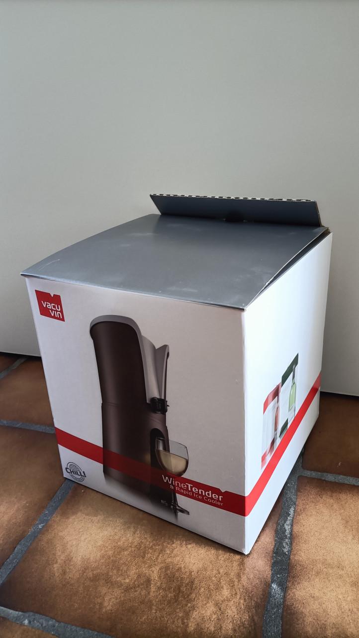 Wijnkoeler. Vacu Vin winetender & rapid ice cooler. Nieuw.