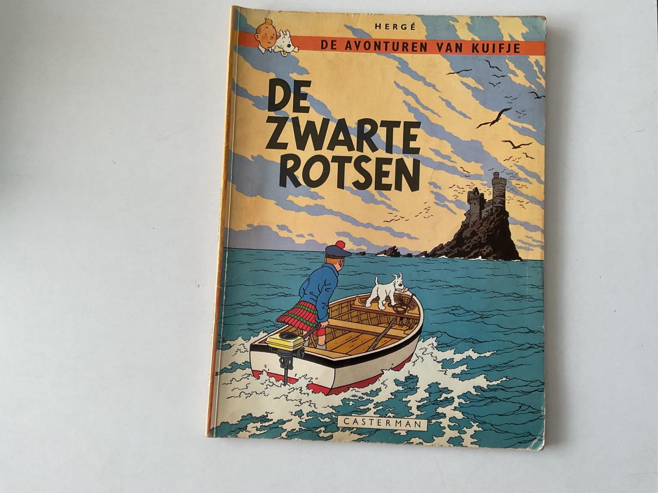 De avonturen van Kuifje.   De zwarte rotsen.    Cokes in voorraad.