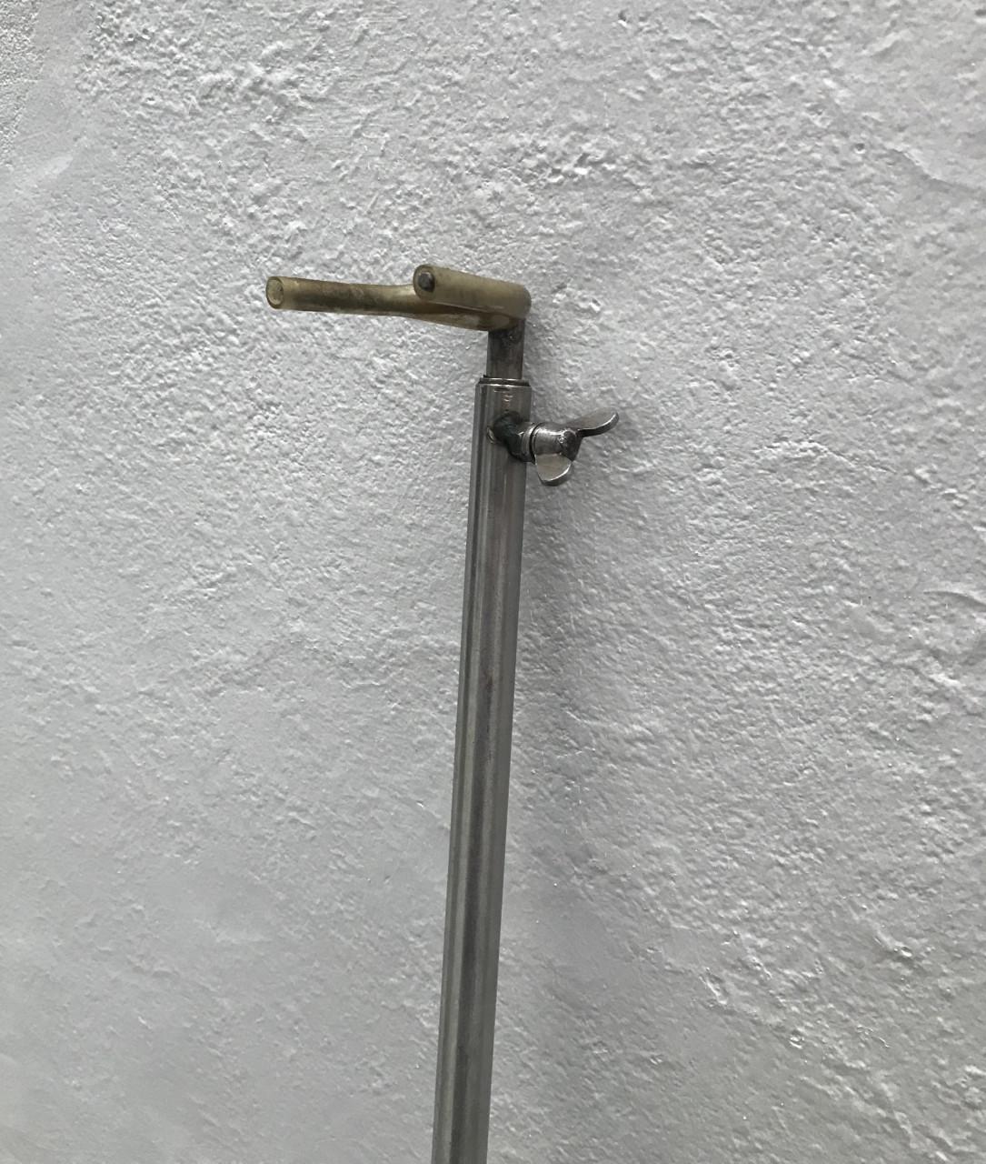 Uitschuifbare rvs hengelsteun