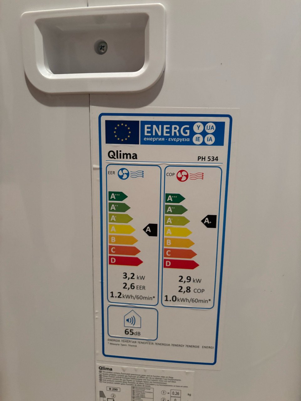 Mobiele airco  Qlima