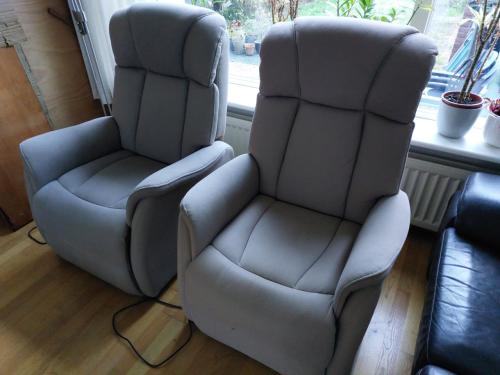 Elektrisch verstelbare stoelen (set van 2) met sta- ligfunctie