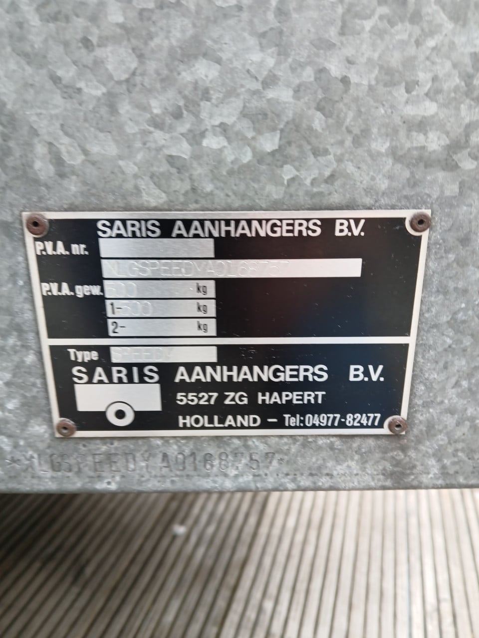 Saris bagagewagen