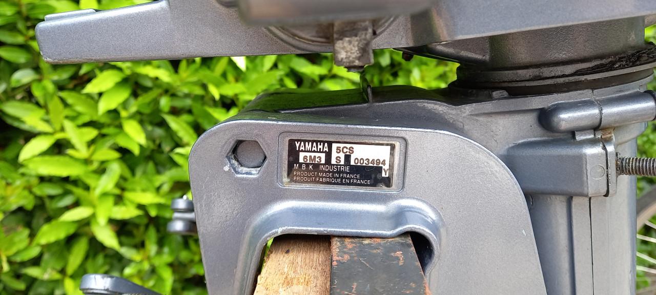 Yamaha 5pk buitenboordmotor