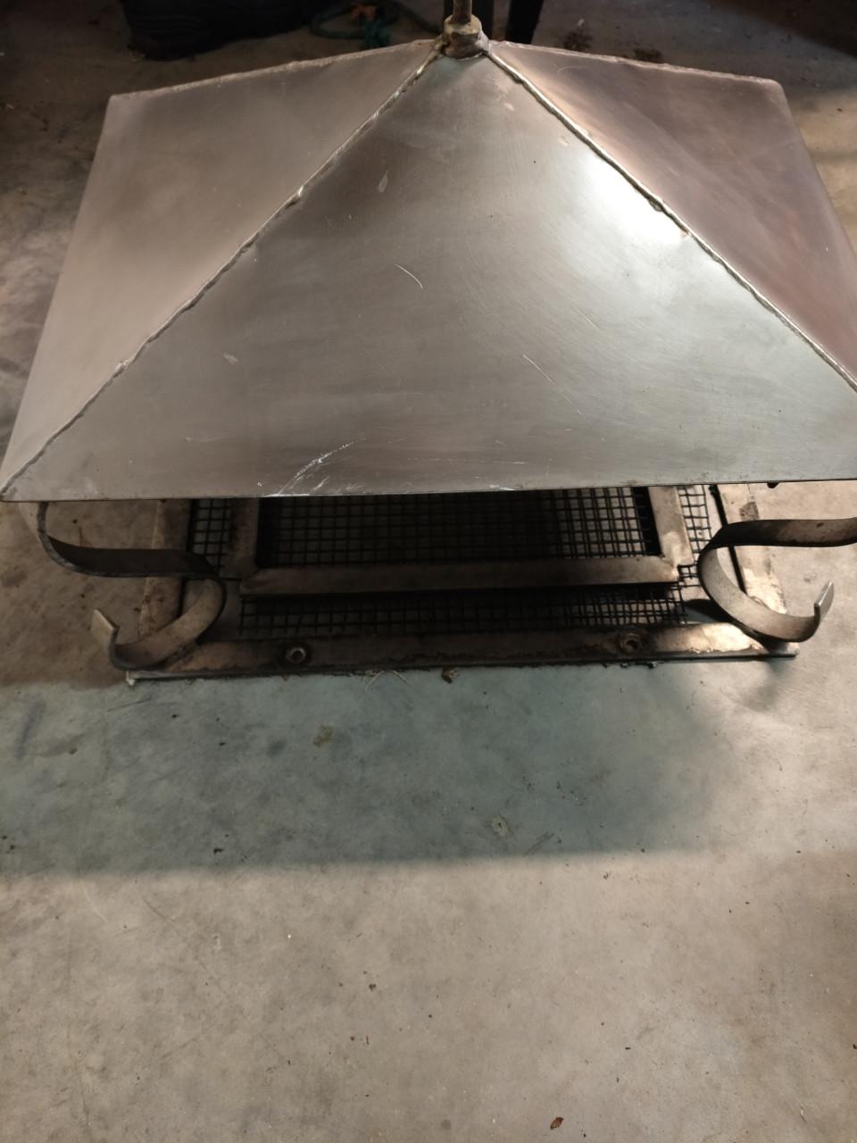 Schoorsteenkap rvs