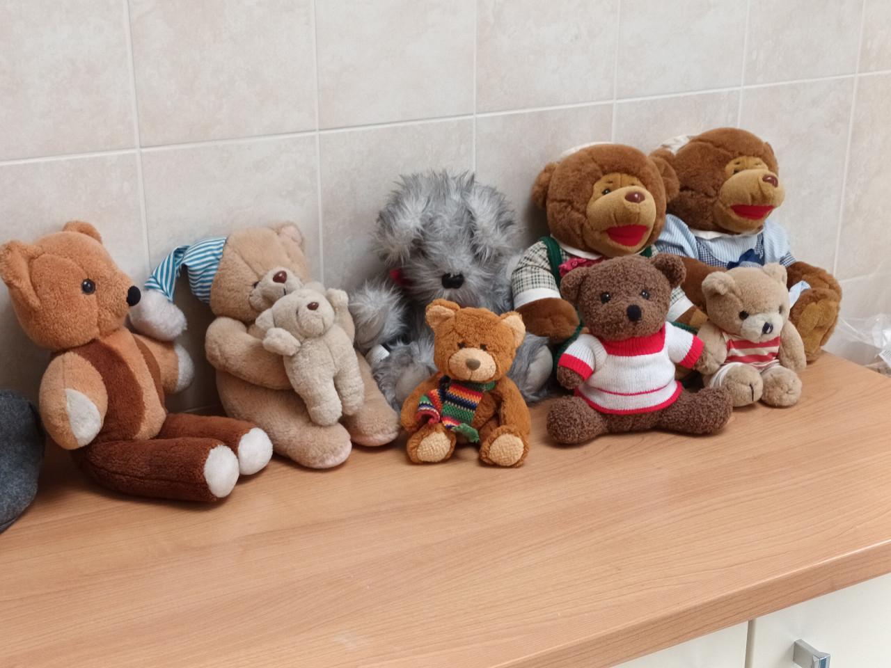 Acht stuks beren zoals de foto laat zien