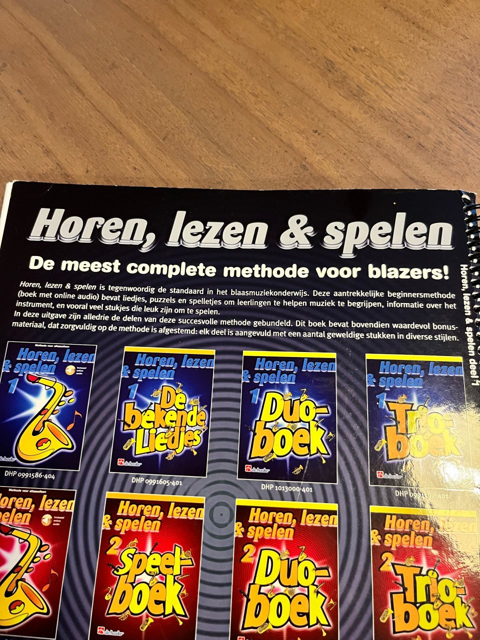 Lesboek altsaxofoon