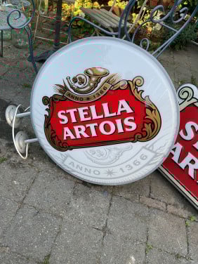 Stella Artois lichtreclamebord
