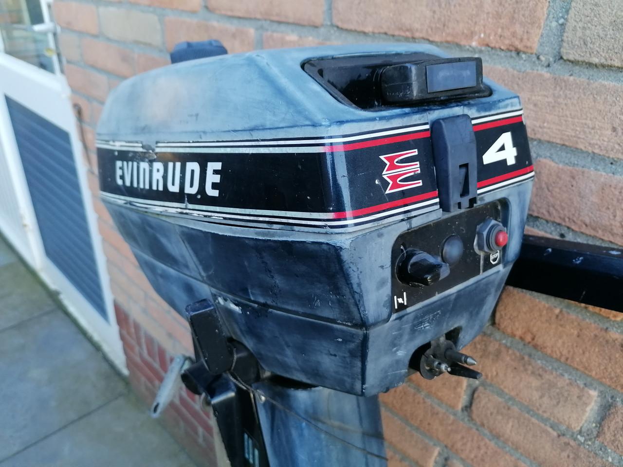 Buitenboordmotor Evinrude 4pk langstaart