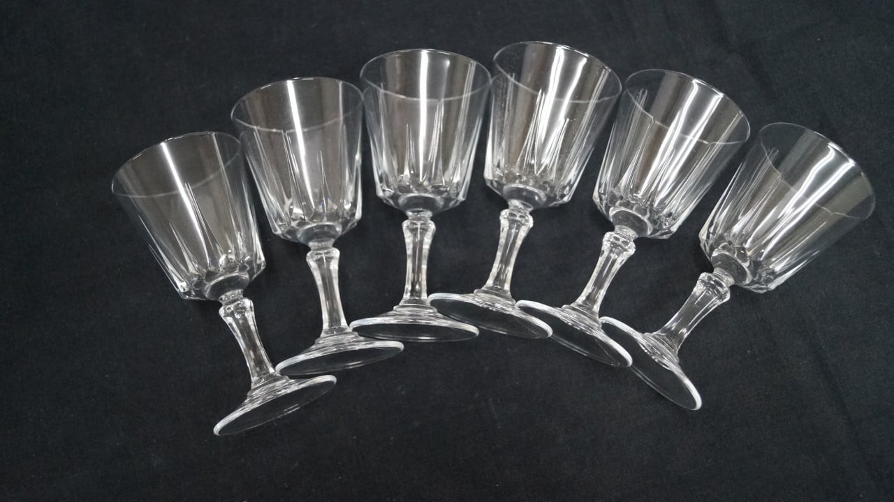 Cristal d'Argues durand luminarc "Versailles" glazen.